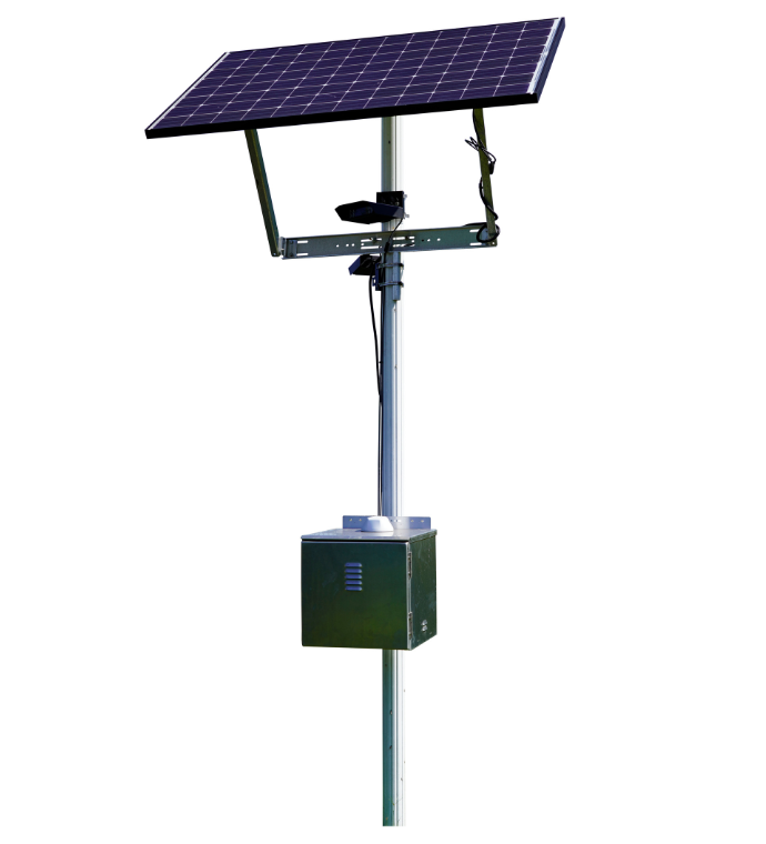 Fixed Solar Enclosure image, an application within Vetted Security Solutions